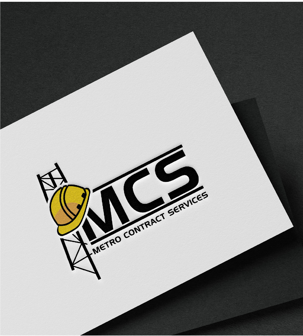 Logo Design by 99 Art.. for Metro Contract Services, Inc. | Design #36645463