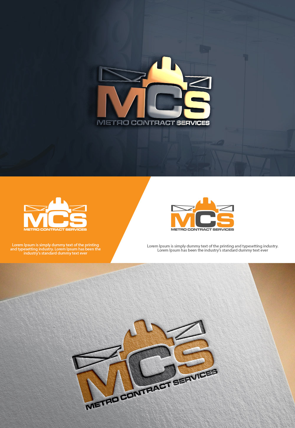 Logo Design by sulemani  creation for Metro Contract Services, Inc. | Design #36647306
