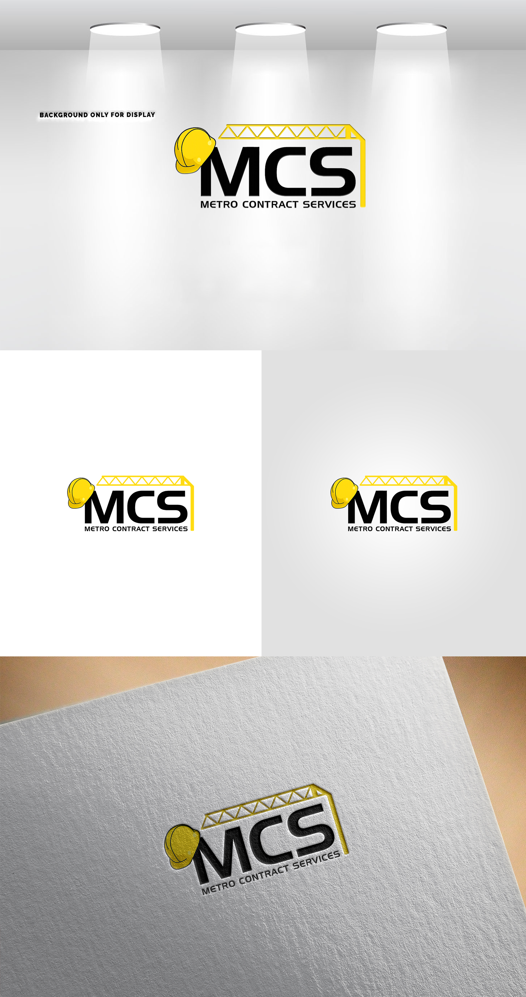 Logo Design by Rahmina for Metro Contract Services, Inc. | Design #36646621