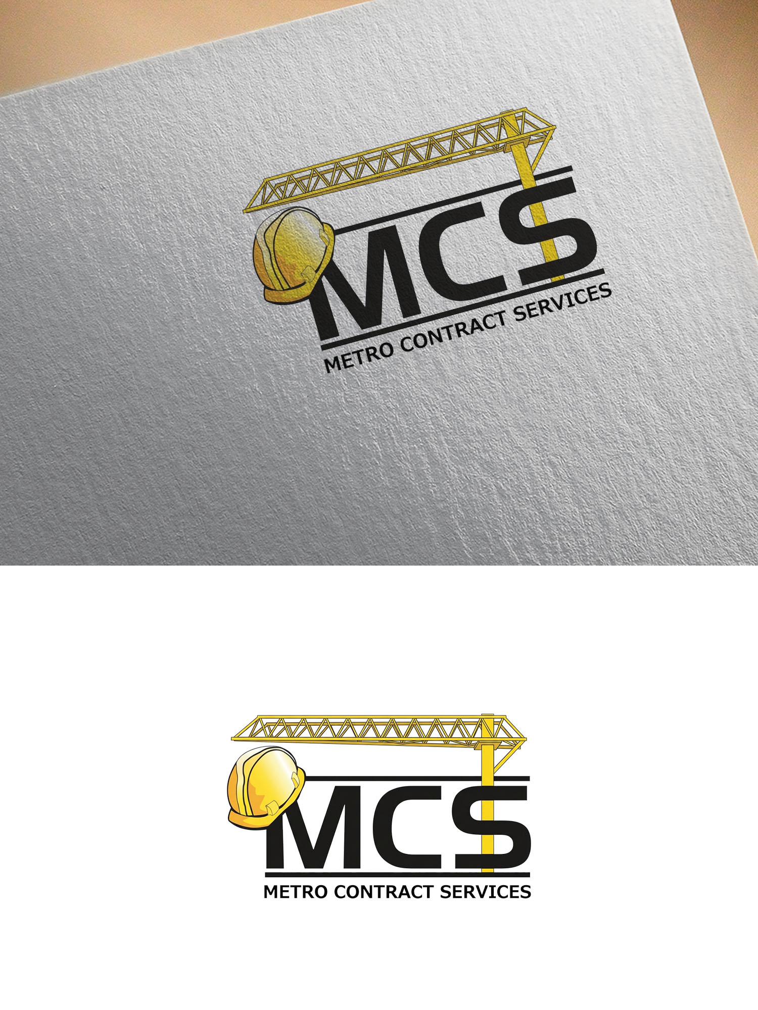 Logo Design by Olivia Marie Smith for Metro Contract Services, Inc. | Design #36649247