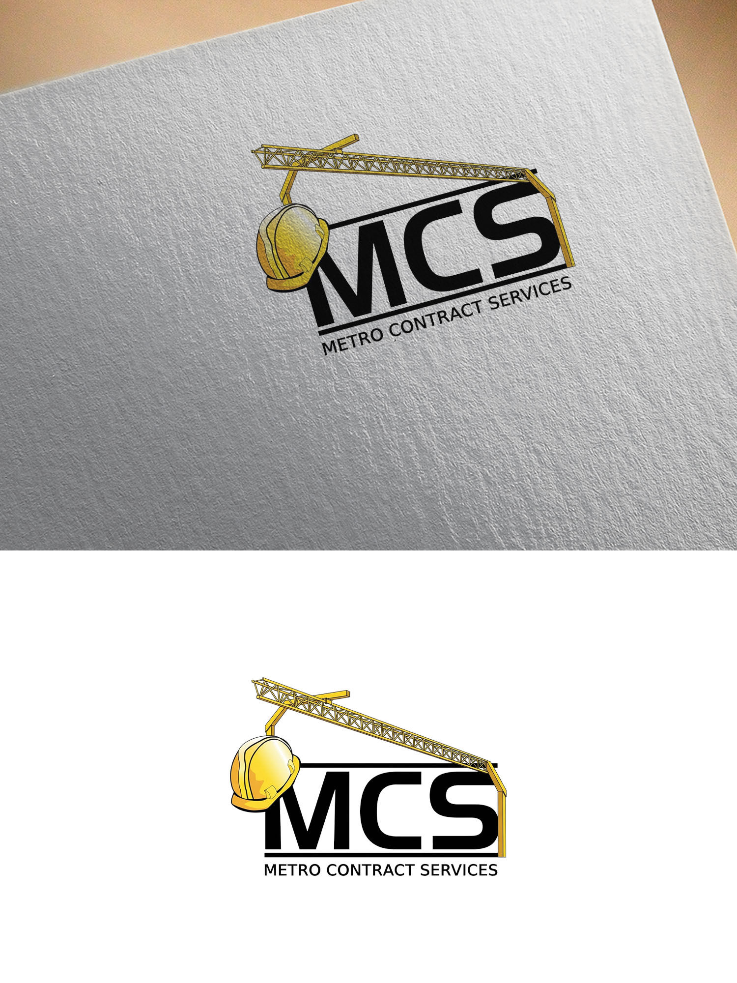 Logo Design by Olivia Marie Smith for Metro Contract Services, Inc. | Design #36649249