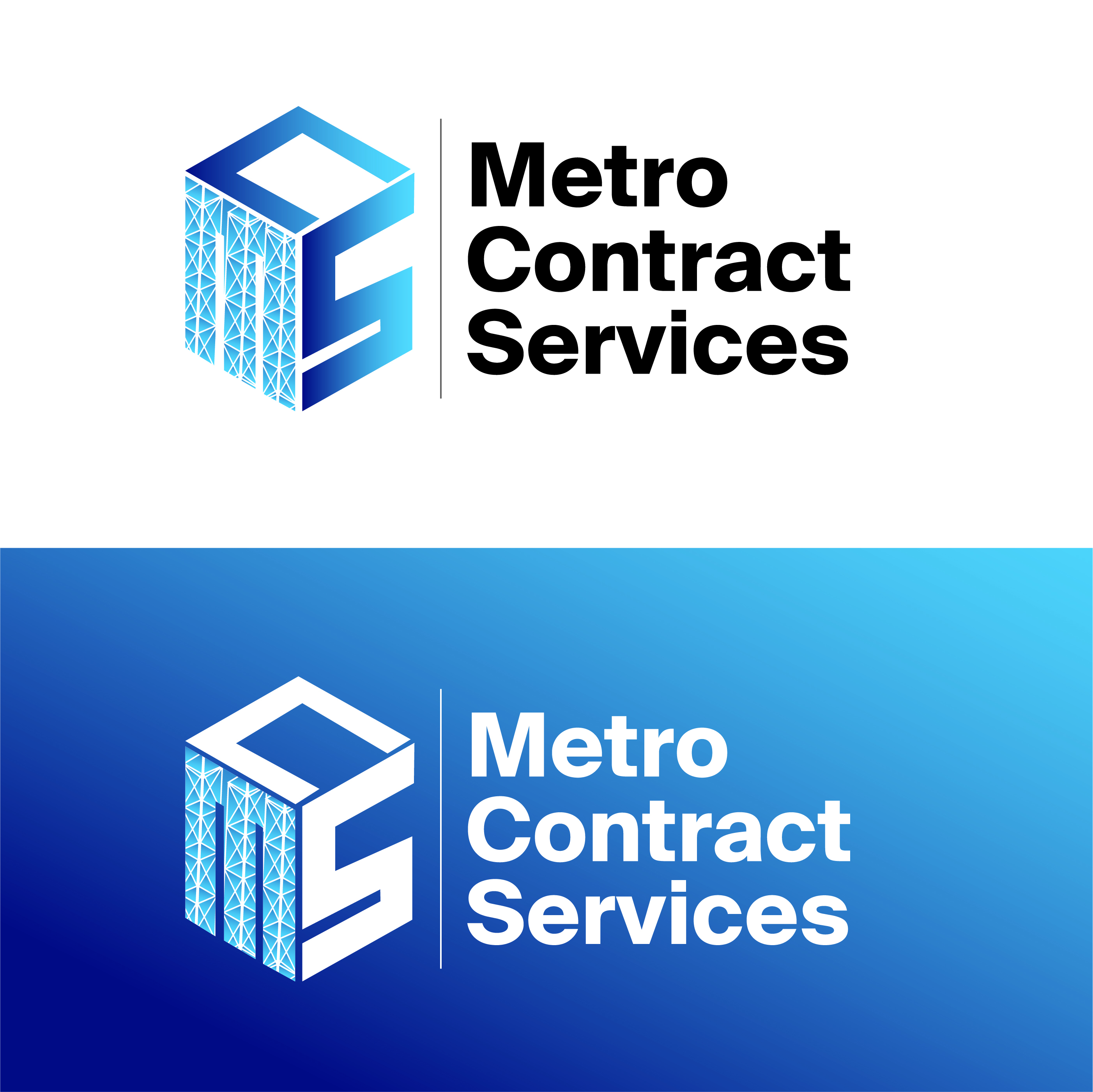Logo Design by Nila for Metro Contract Services, Inc. | Design #36650059