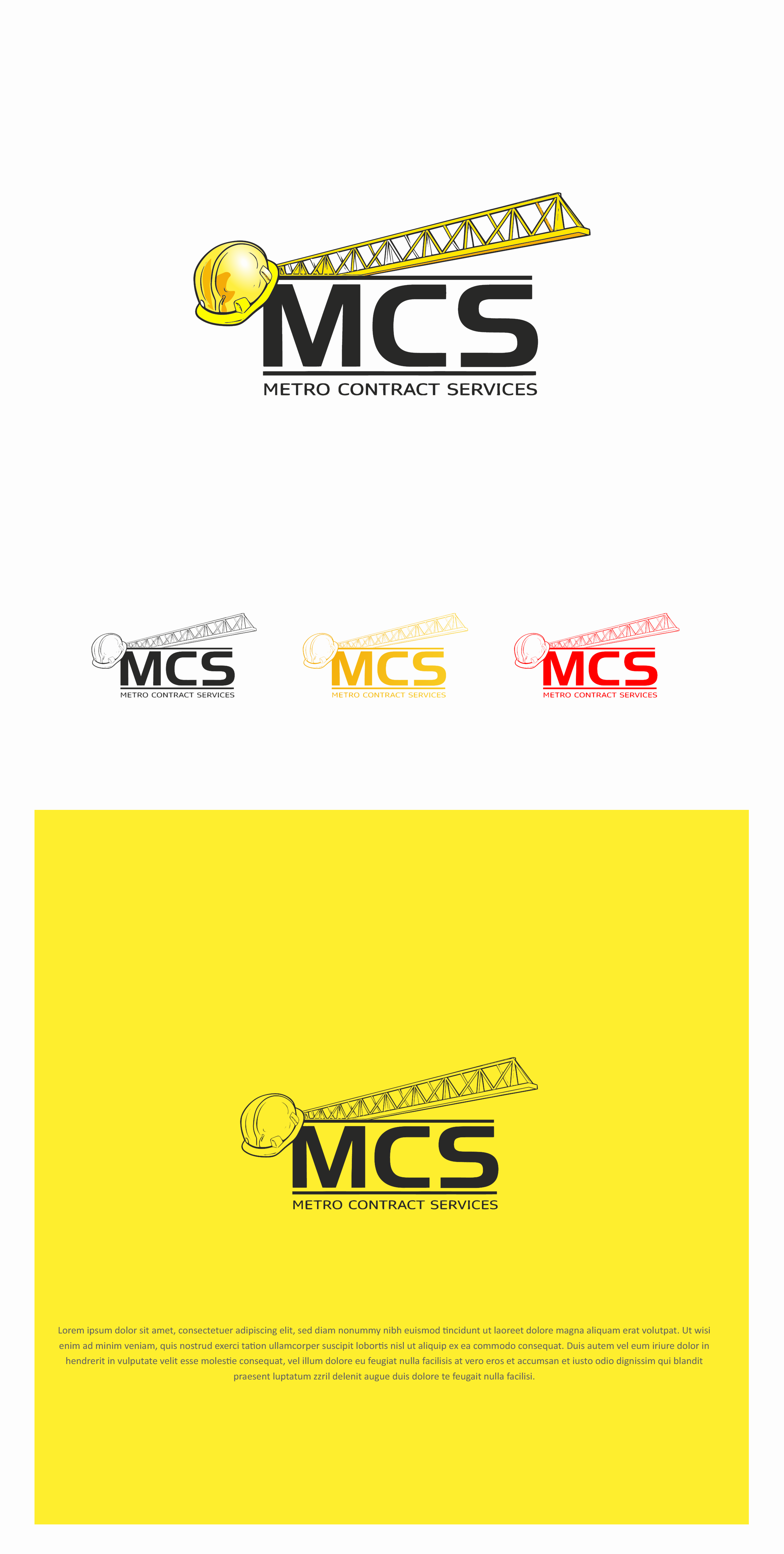 Logo Design by saifysyed Studio for Metro Contract Services, Inc. | Design #36671692