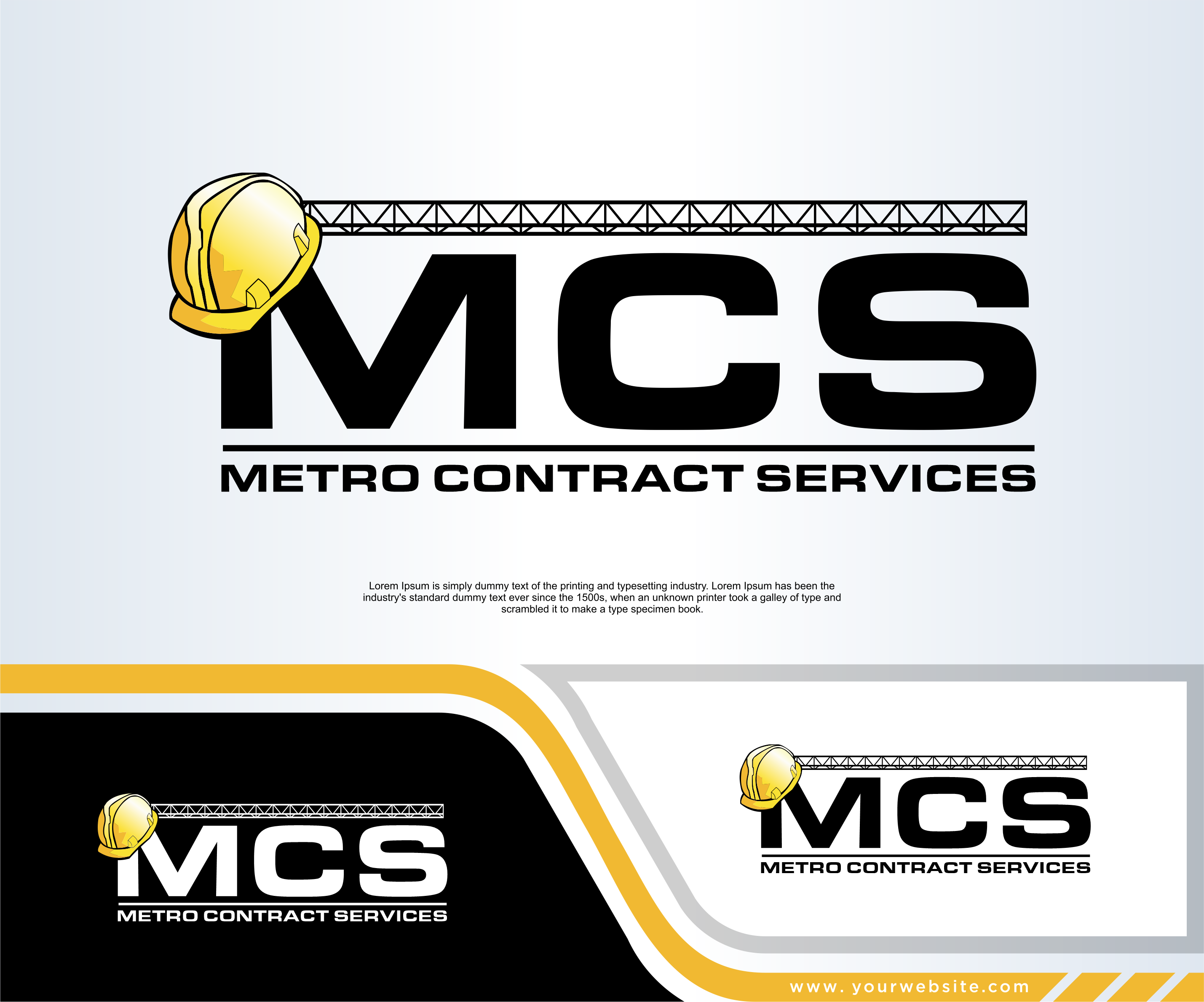 Logo Design by dobleh_creative for Metro Contract Services, Inc. | Design #36645034