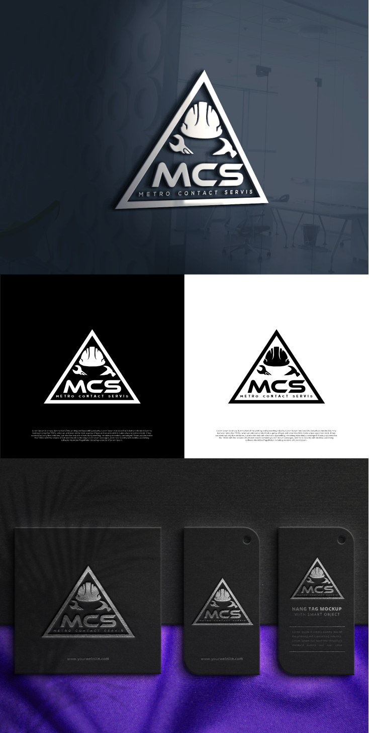Logo Design by samsir for Metro Contract Services, Inc. | Design #36653385