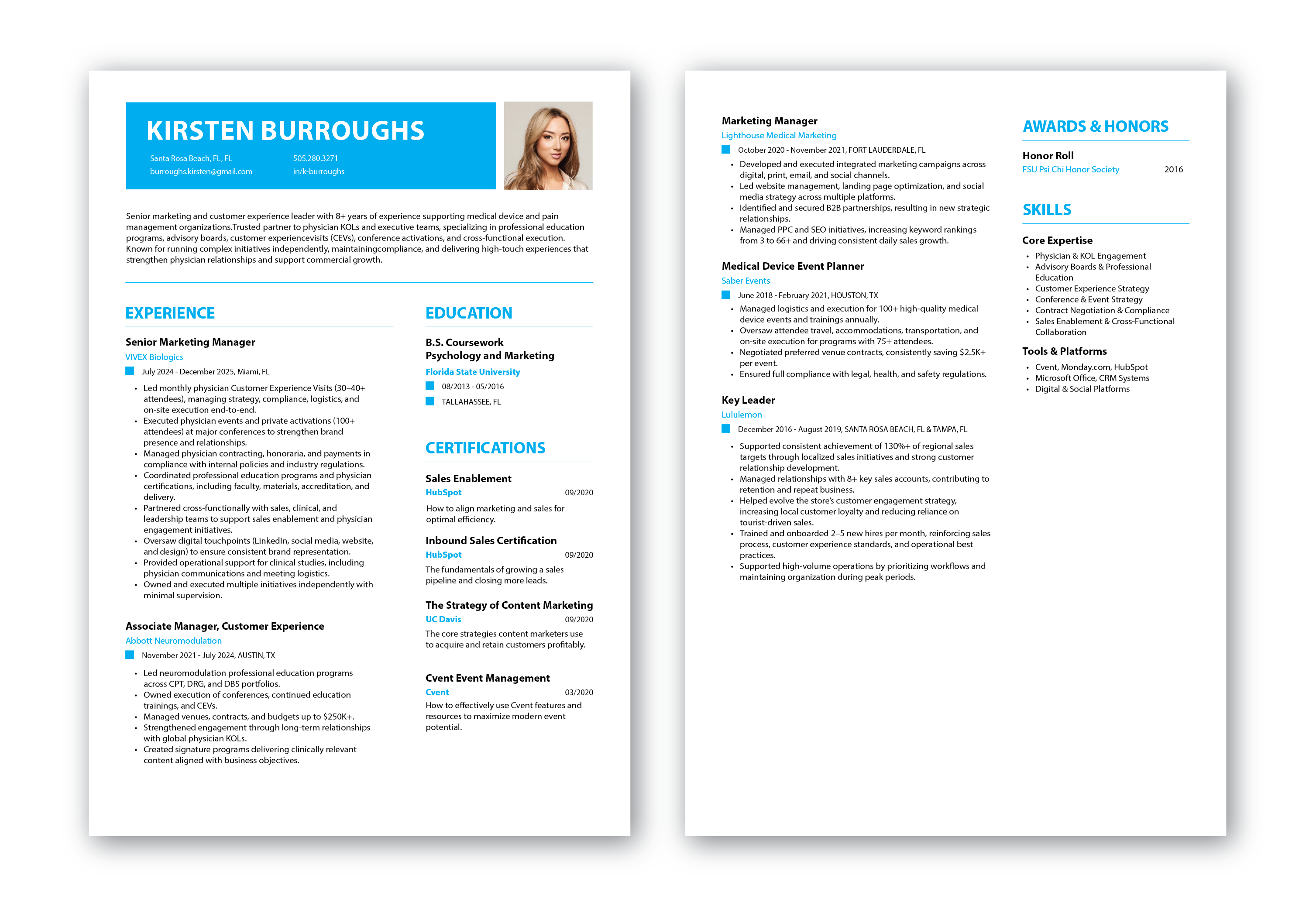 Resume Design by sumdes for this project | Design #36657090