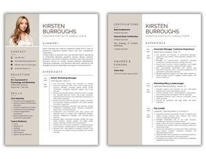 Resume Design by Custom A for this project | Design: #36652142