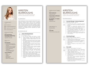 Resume Design by Custom A