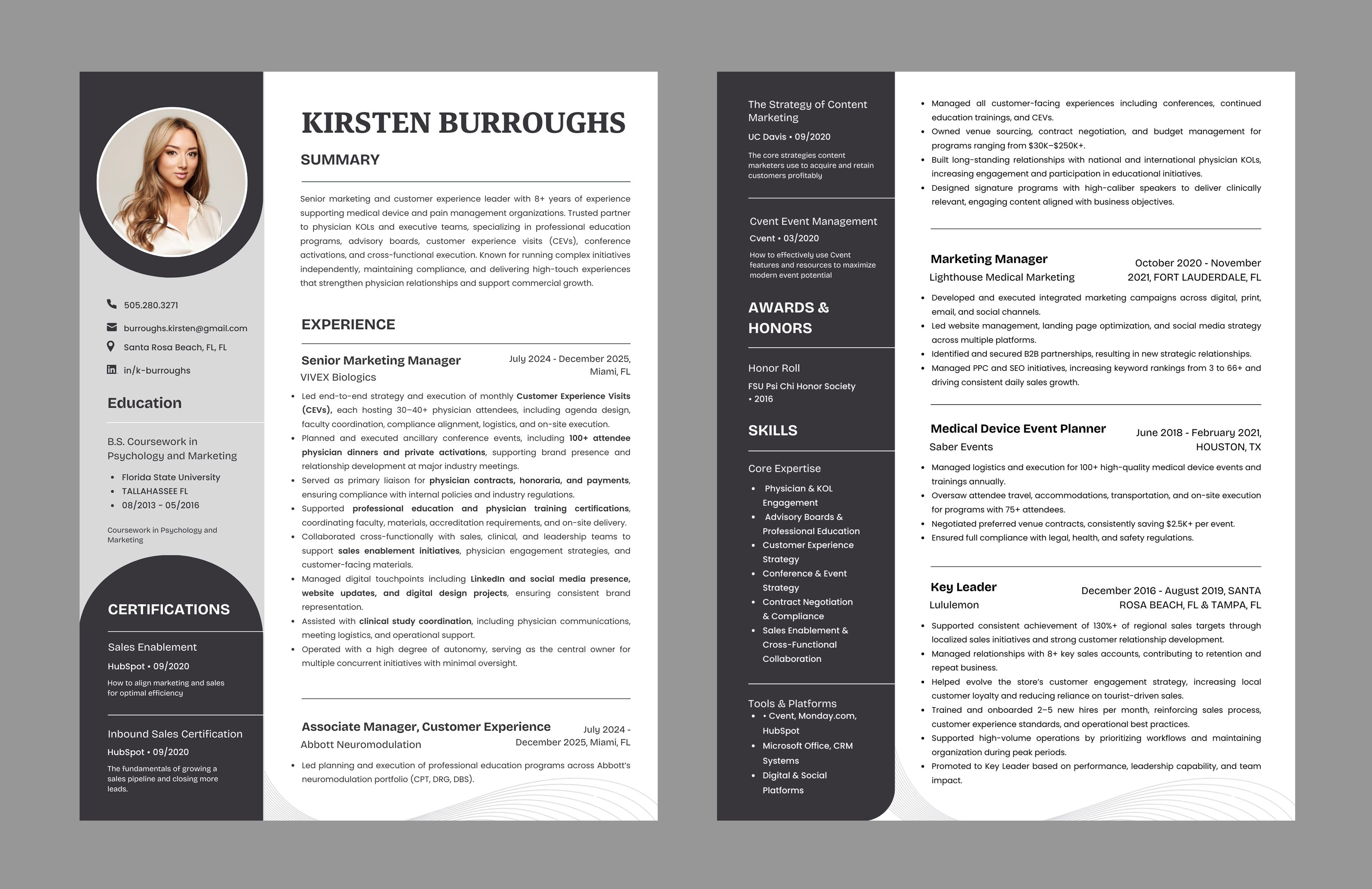 Resume Design by designcircle for this project | Design #36651782