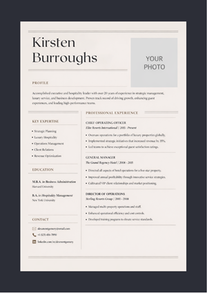 Resume Design by echosaputro for this project | Design: #36657588