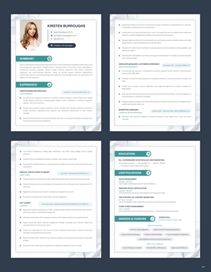 Resume Design by pb for this project | Design: #36648494