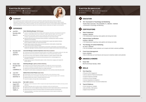 Resume Design by pb for this project | Design: #36648495