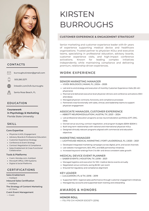 Resume Design by Iambolders for this project | Design: #36656735