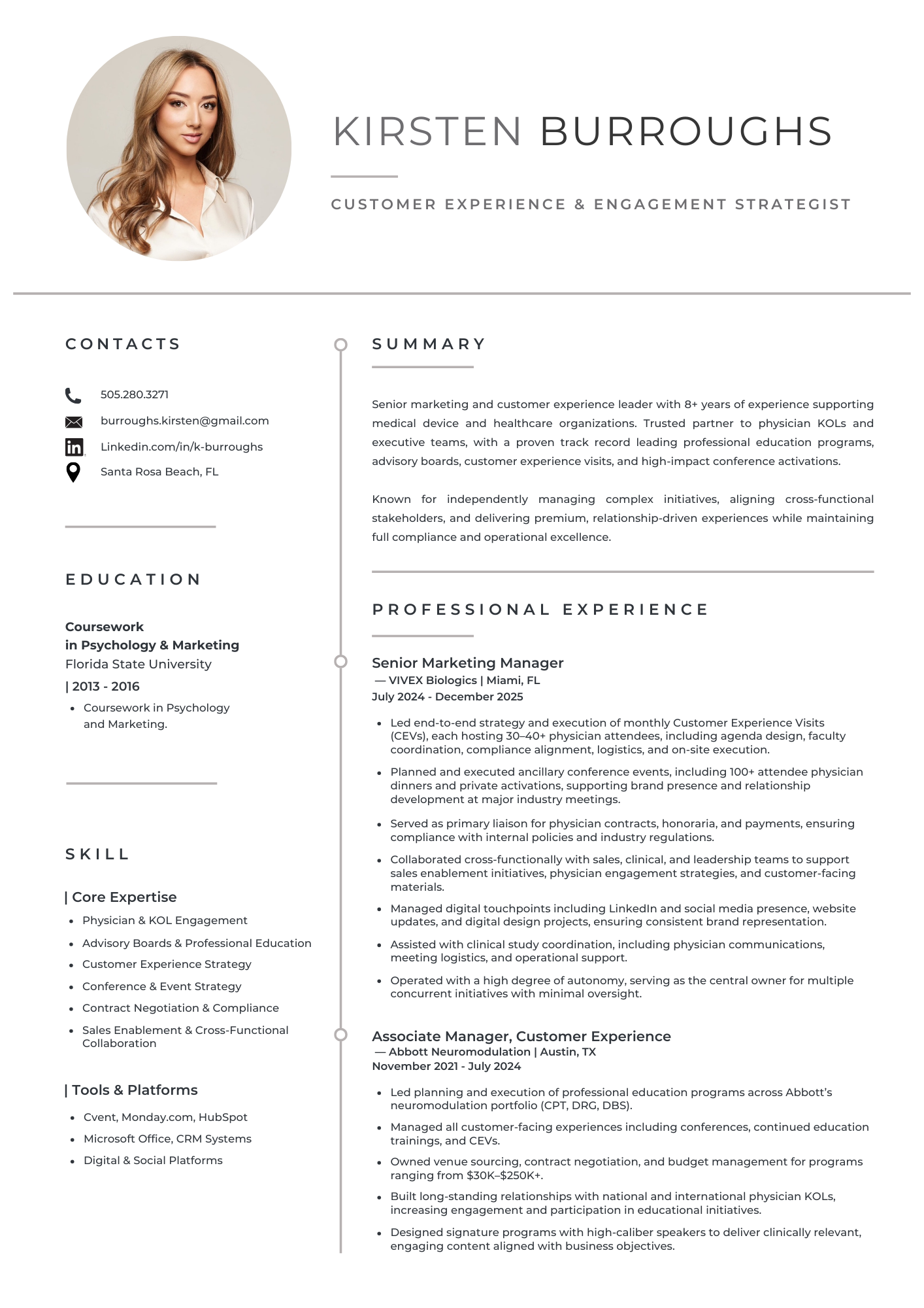 Resume Design by Iambolders for this project | Design #36660137