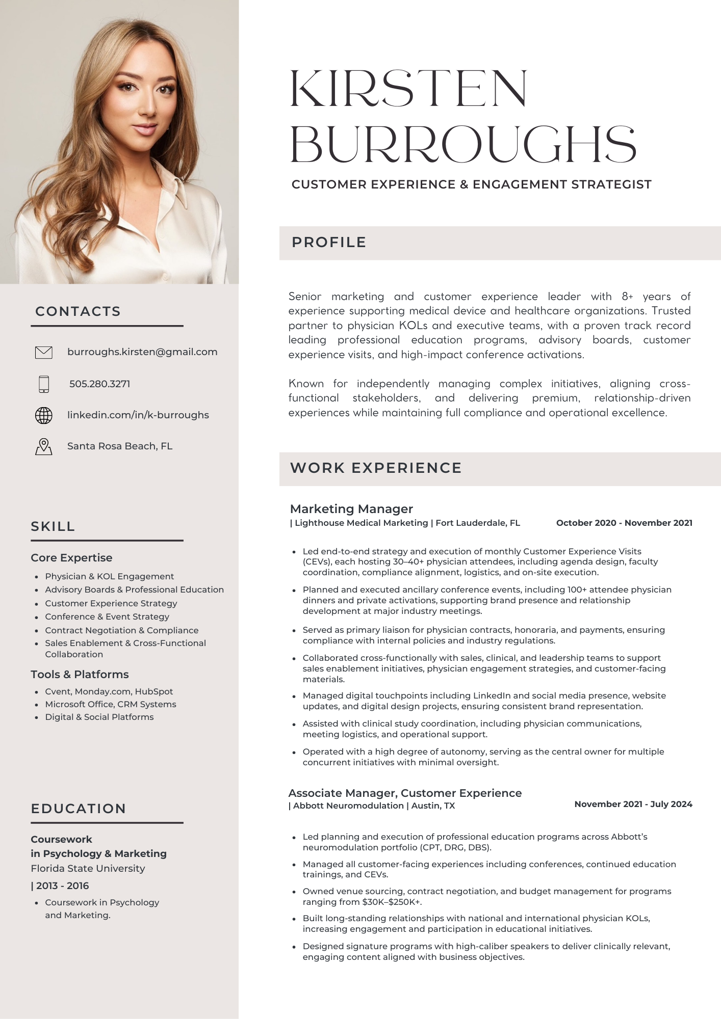 Resume Design by Iambolders for this project | Design #36661214