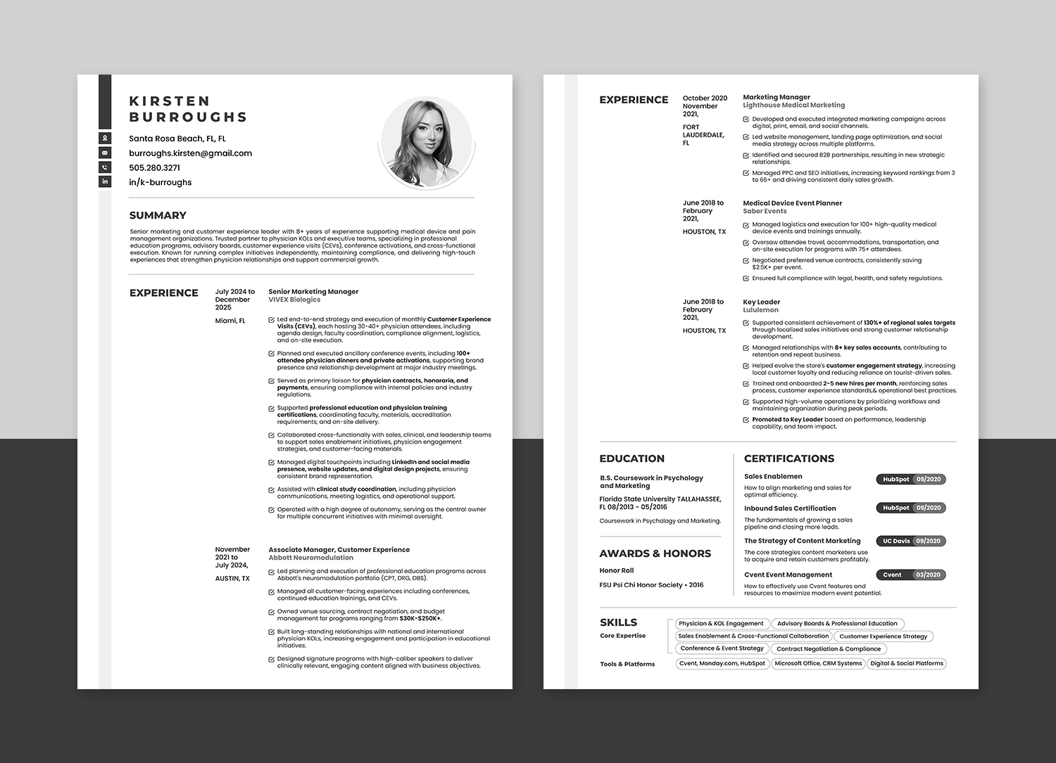 Resume Design by debdesign for this project | Design #36654551