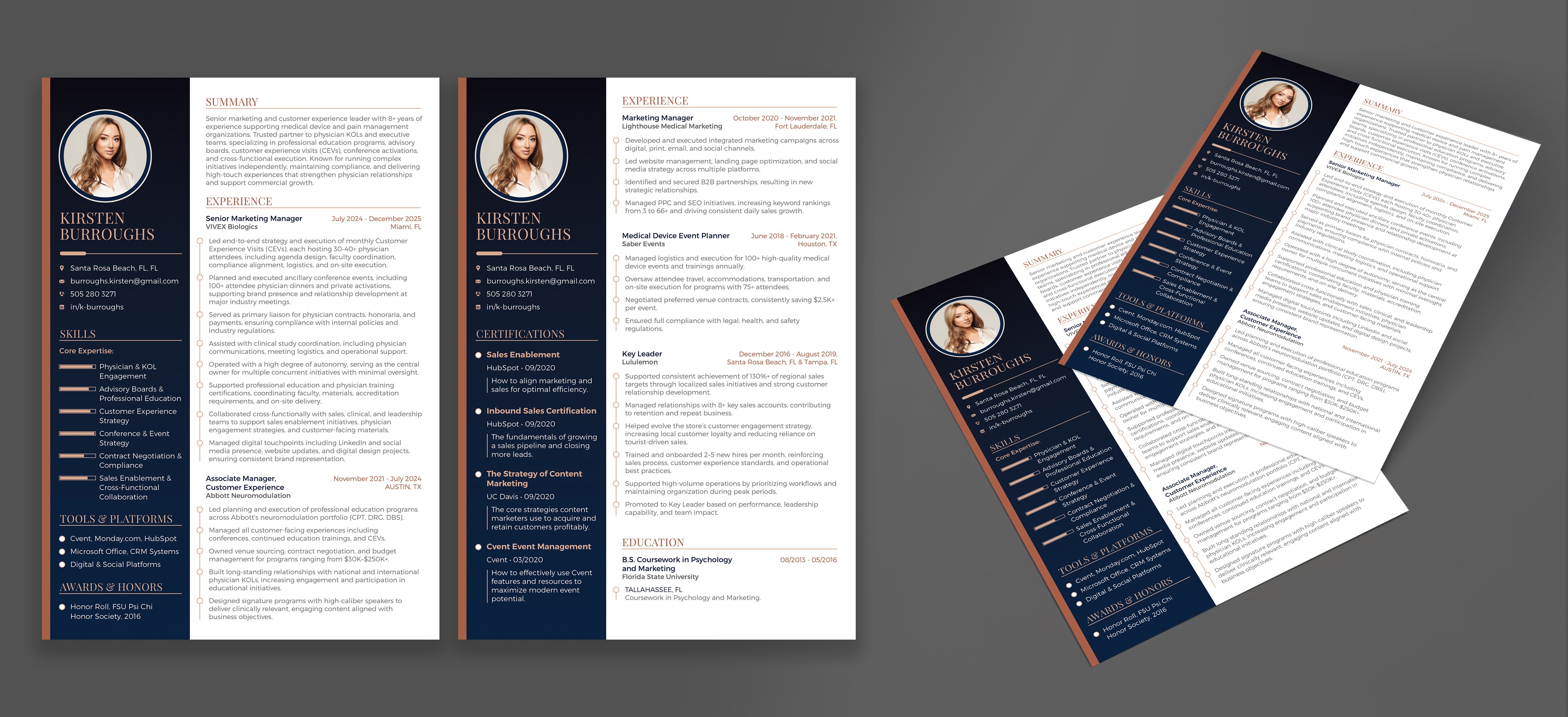 Resume Design by Impressive Designs for this project | Design #36647051