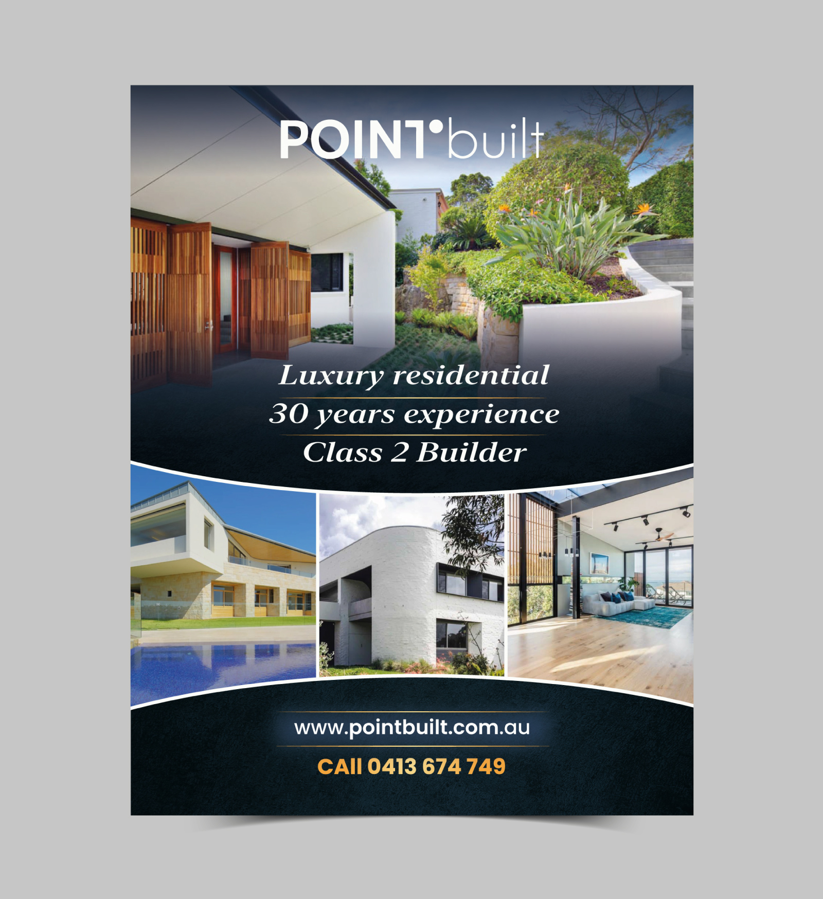 Advertisement Design by Adi GFX for Point Built Pty Ltd | Design #36670972