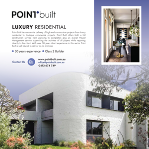 Advertisement Design by MNM for Point Built Pty Ltd | Design: #36765898