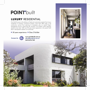 Advertisement Design by MNM for Point Built Pty Ltd | Design: #36781318