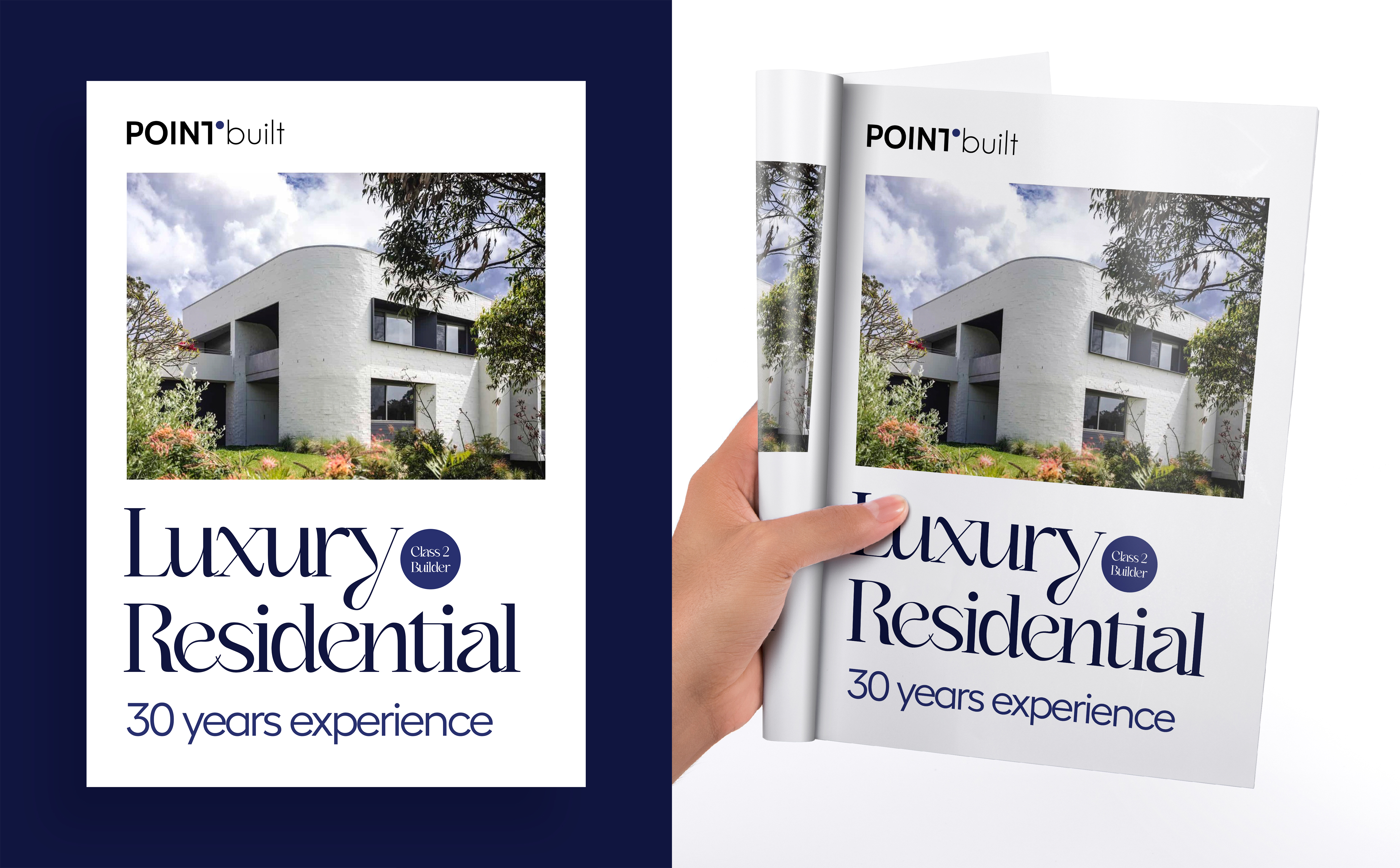 Design Publicitaire par Graphic Guy pour Point Built Pty Ltd | Design #36651652