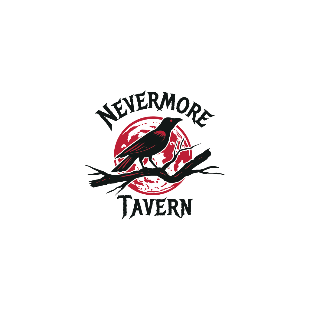 Logo-Design von Jerwin Intac für Nevermore Tavern | Design #36664412