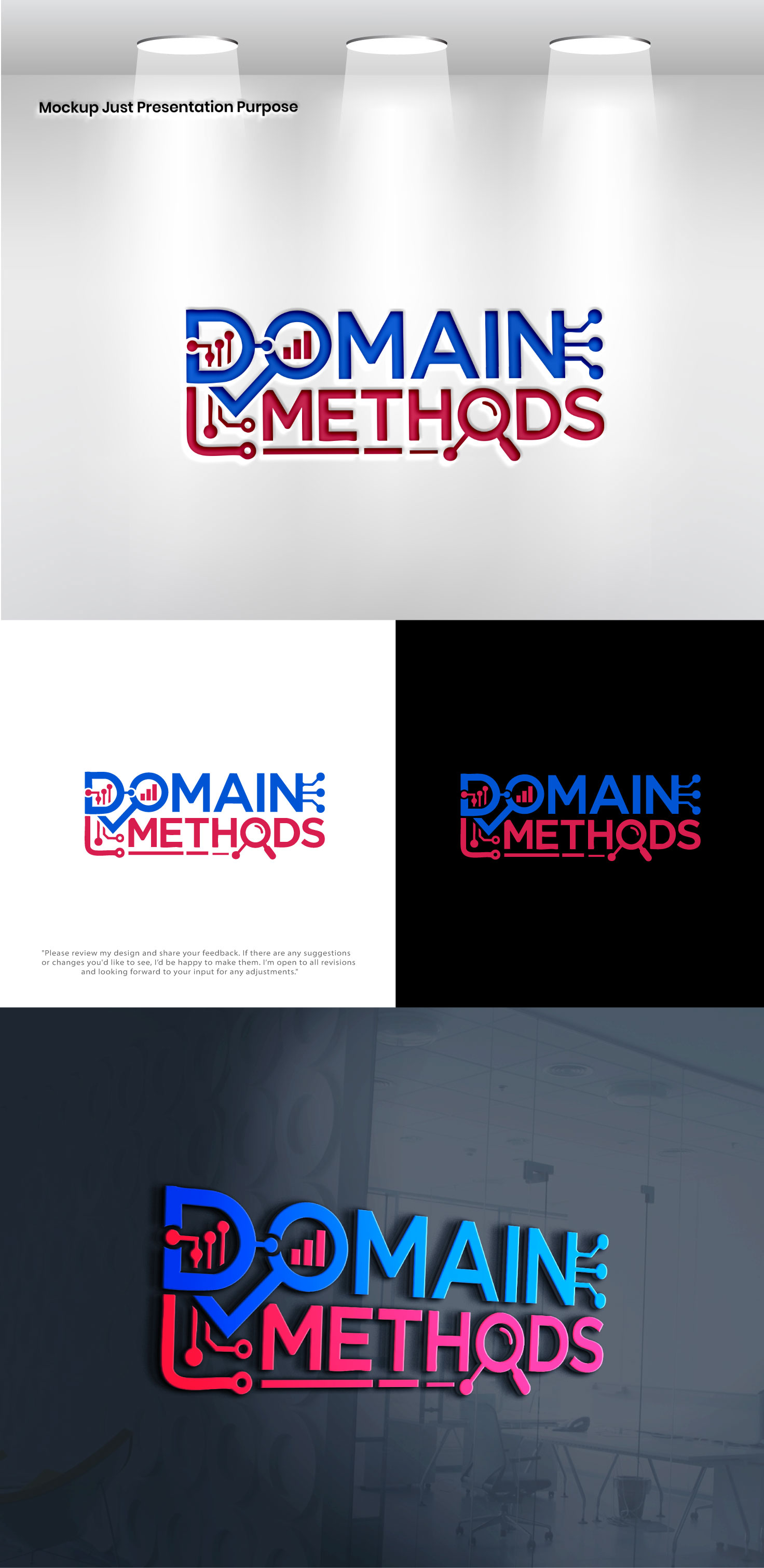Diseño de Logo por VectorForge para Domain Methods | Diseño #36661312