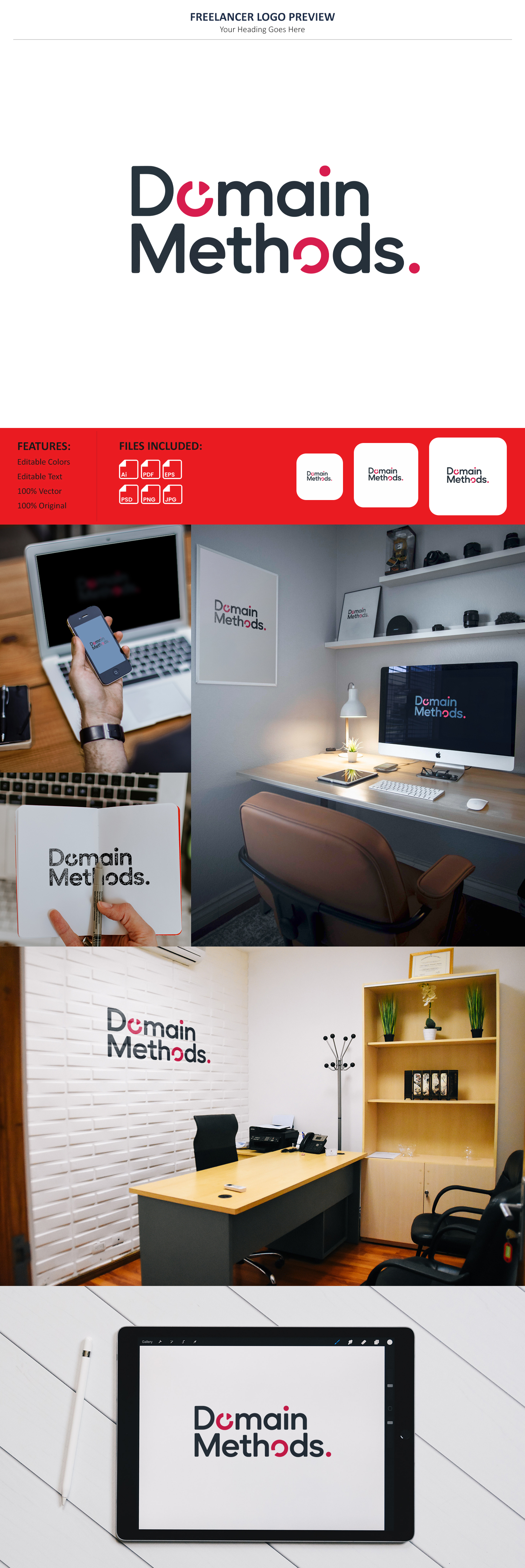 Diseño de Logo por VectorForge para Domain Methods | Diseño #36661313