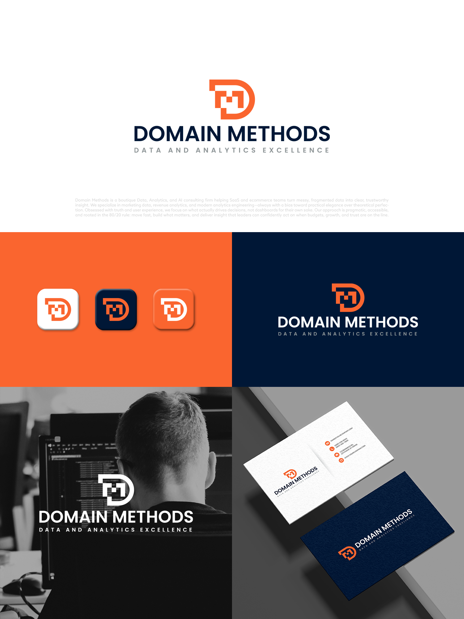Diseño de Logo por COLOUR CREATIVE para Domain Methods | Diseño #36672543