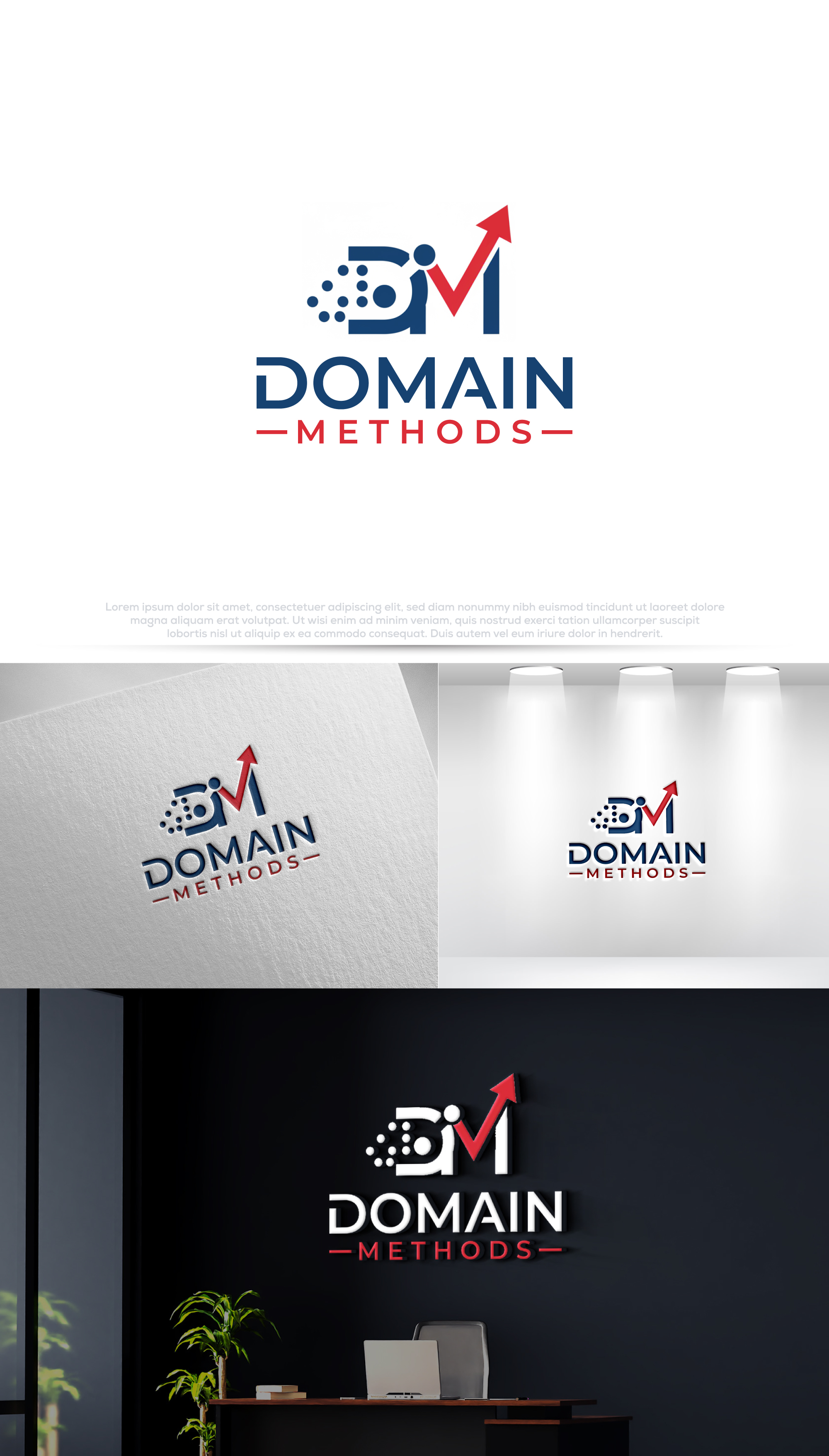 Logo Design by Pilot_DesignR™ for Domain Methods | Design #36652678