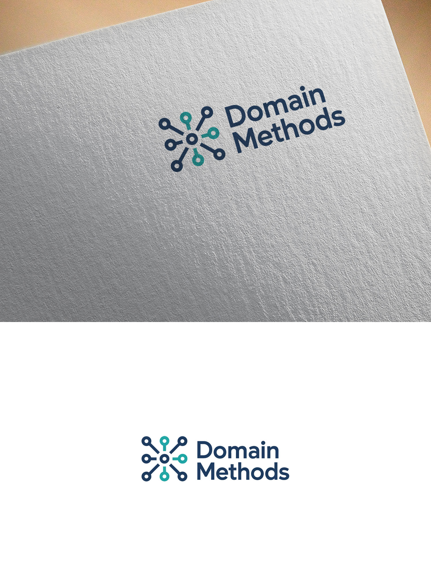 Logo Design by Olivia Marie Smith for Domain Methods | Design #36651349