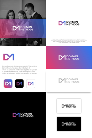 Logo Design by Stone Black for Domain Methods | Design: #36649686
