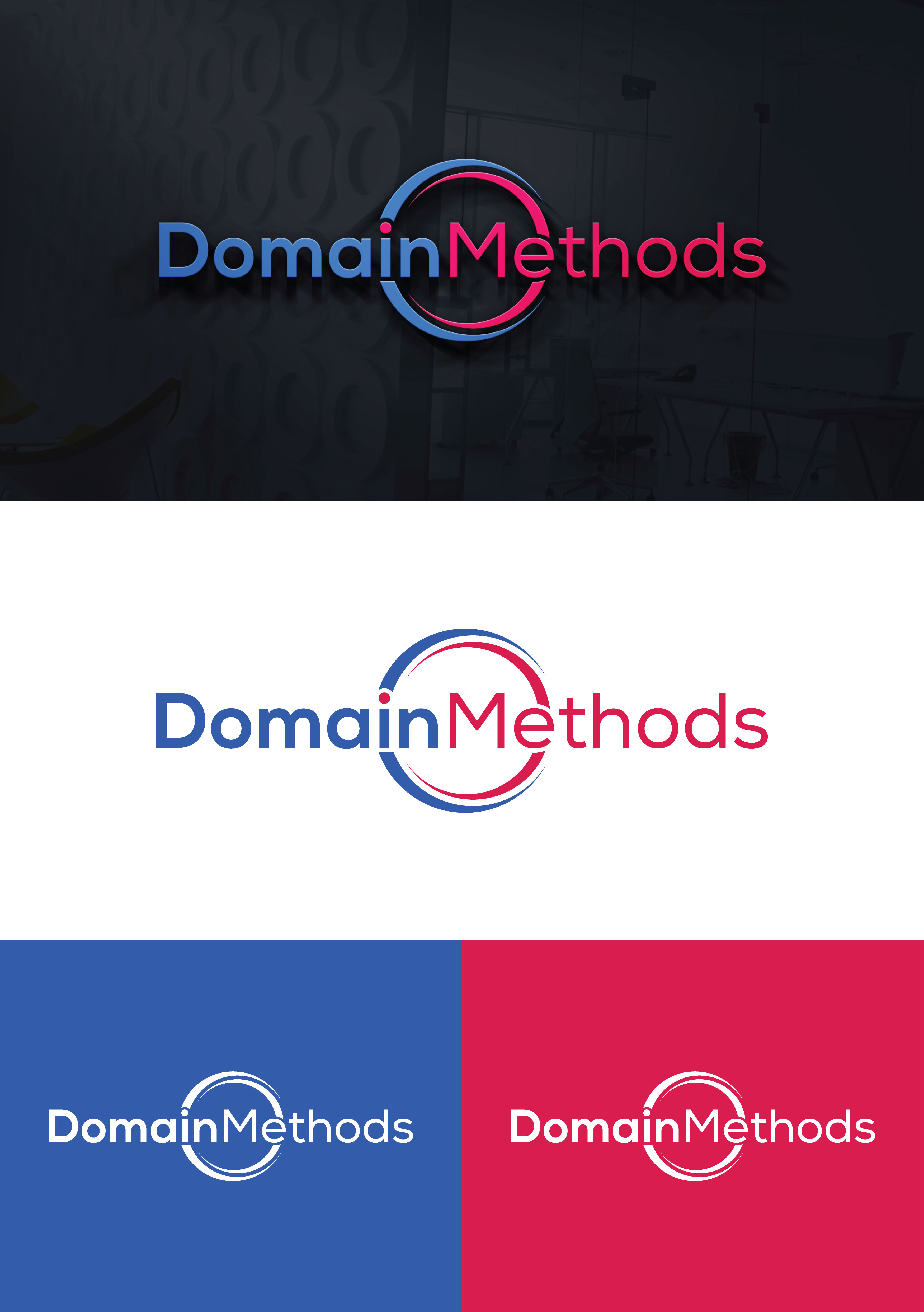Logo Design by Creatify Lab for Domain Methods | Design #36649577