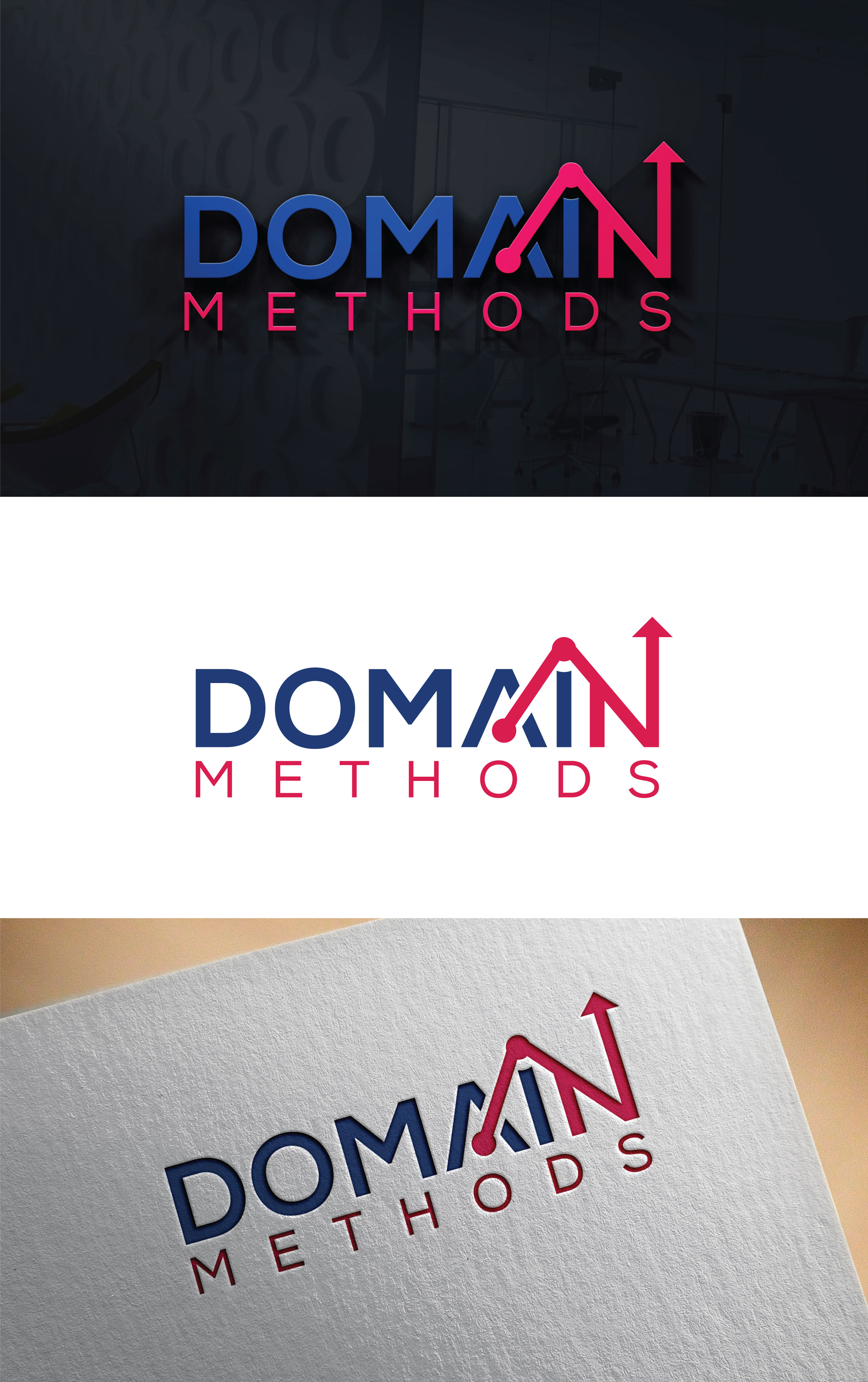 Logo Design by Creatify Lab for Domain Methods | Design #36649634