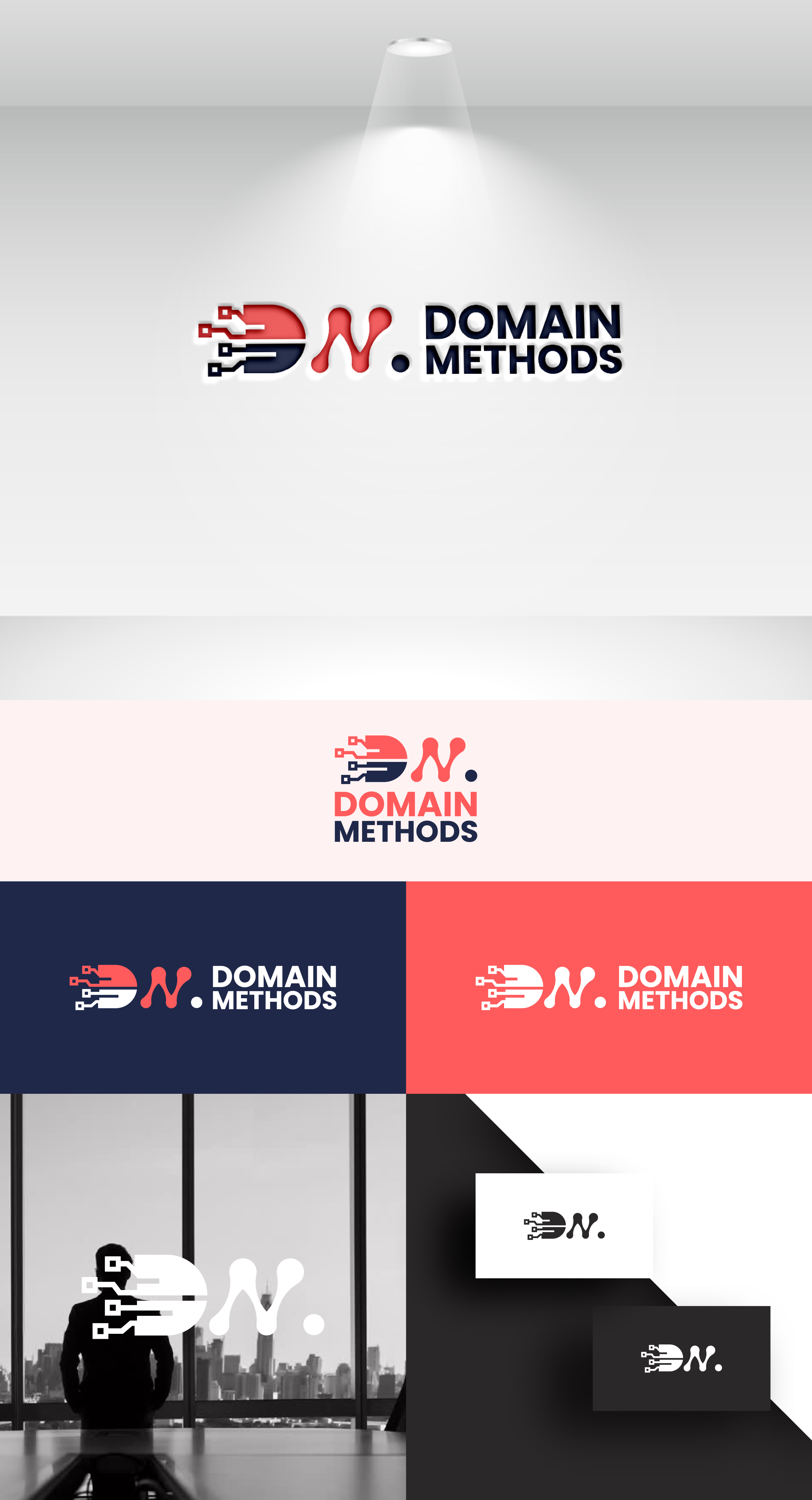 Logo Design by Riad | Branding & Logo Expert for Domain Methods | Design #36651025