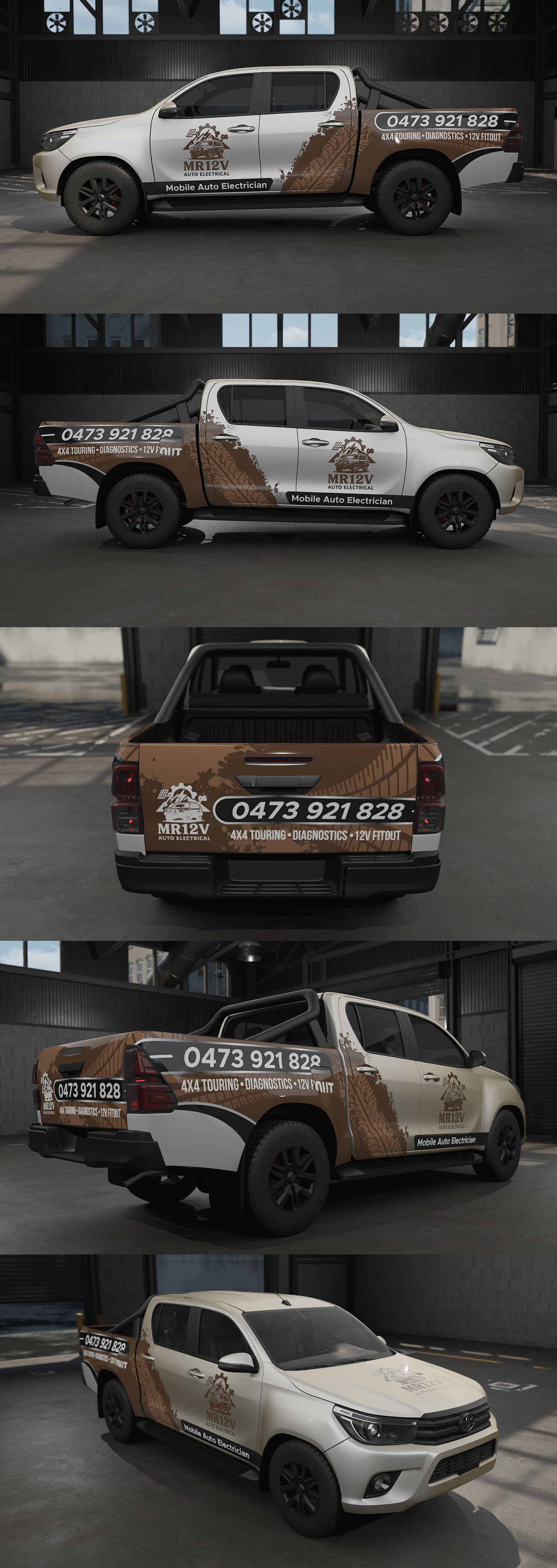 Diseño de Rotulación de Vehículo por White Diary para este proyecto | Diseño #36688648