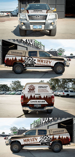 Car Wrap Design by ANGGI MAULANA PRAKOSO