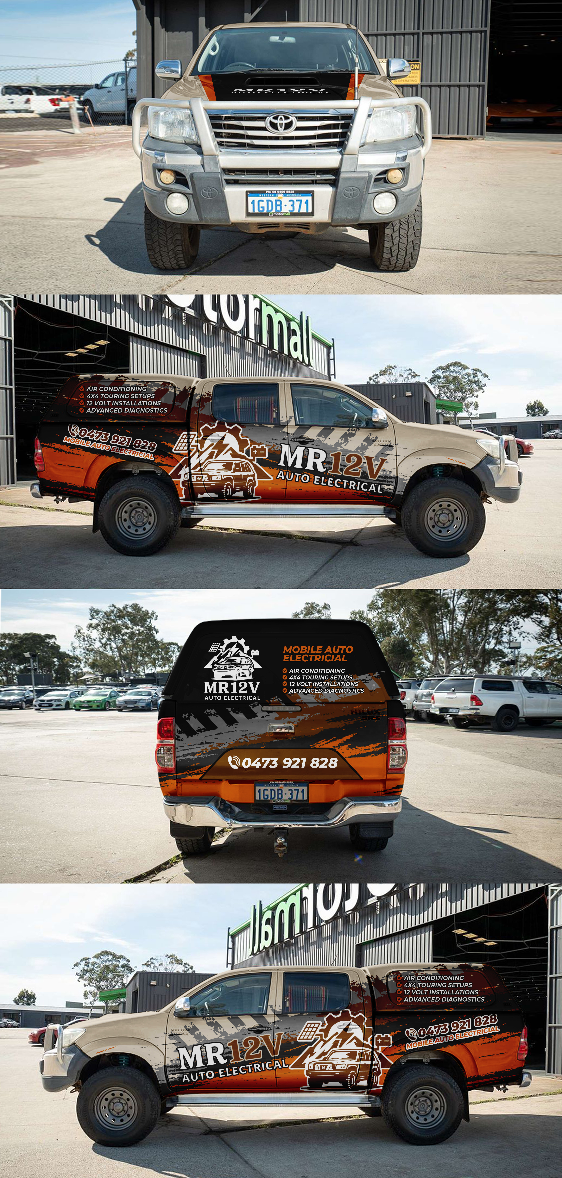 Diseño de Rotulación de Vehículo por ANGGI MAULANA PRAKOSO para este proyecto | Diseño #36695397