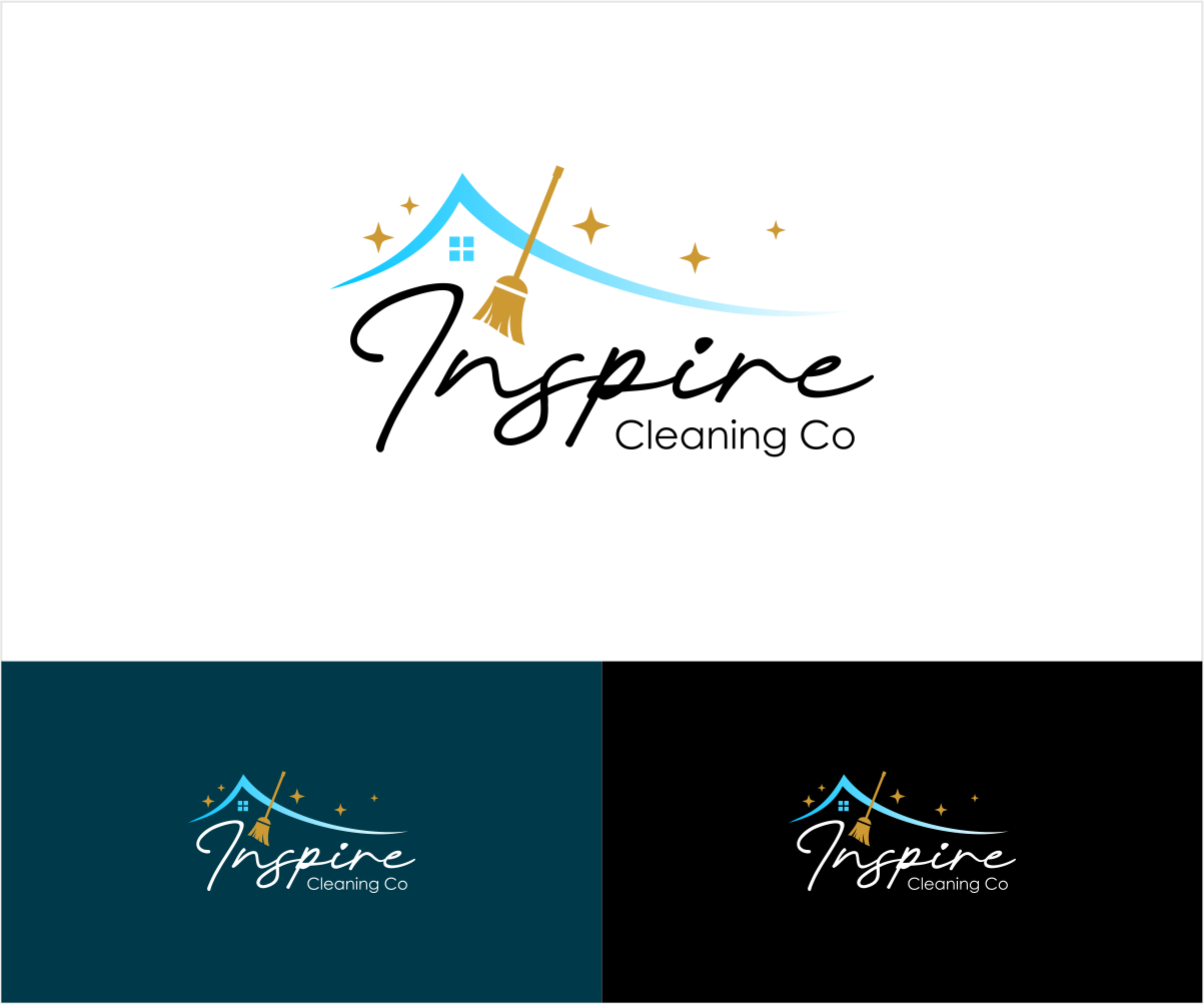 Diseño de Logo por A'design para Inspire Cleaning Co | Diseño #36656951