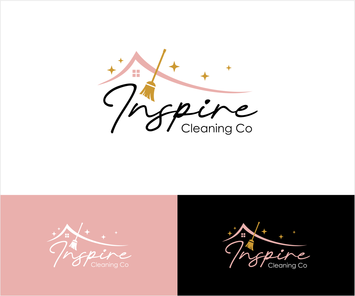 Diseño de Logo por A'design para Inspire Cleaning Co | Diseño #36657049