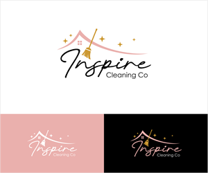 Diseño de Logo por A'design para Inspire Cleaning Co | Diseño: #36657049