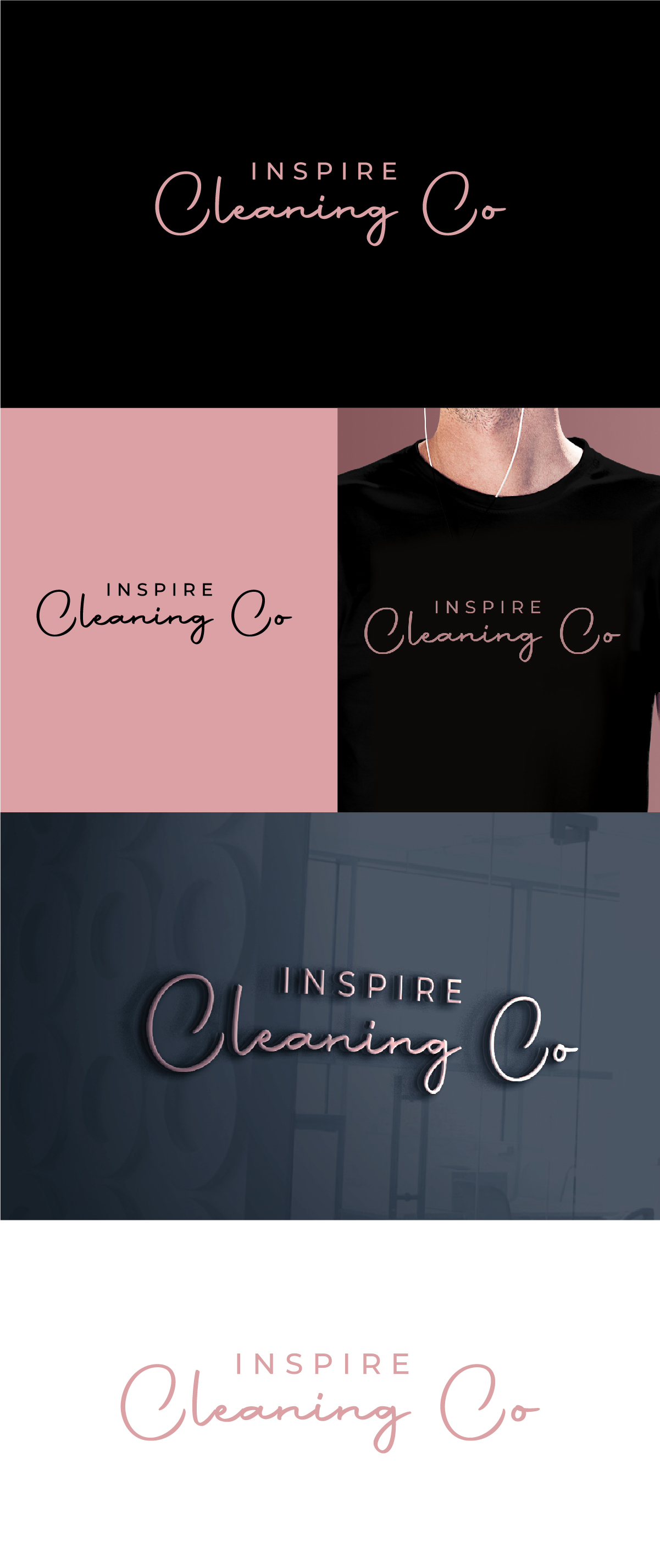 Logo Design by 99 Art.. for Inspire Cleaning Co | Design #36659074