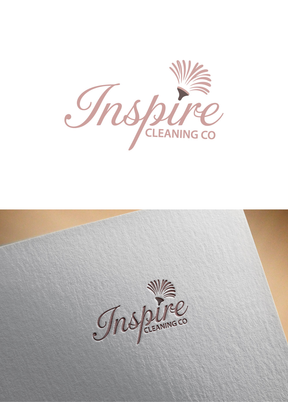Diseño de Logo por KING JM para Inspire Cleaning Co | Diseño #36658836