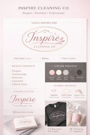 Diseño de Logo por PENTEM para Inspire Cleaning Co | Diseño: #36656560