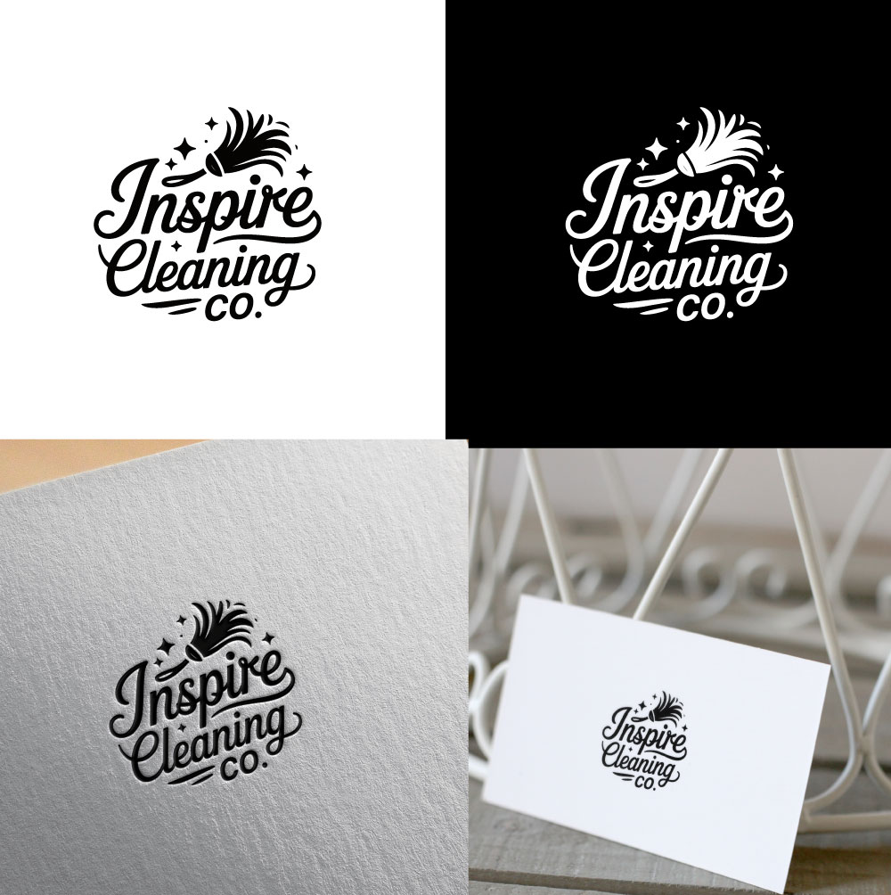 Diseño de Logo por Jonshonkal para Inspire Cleaning Co | Diseño #36655743