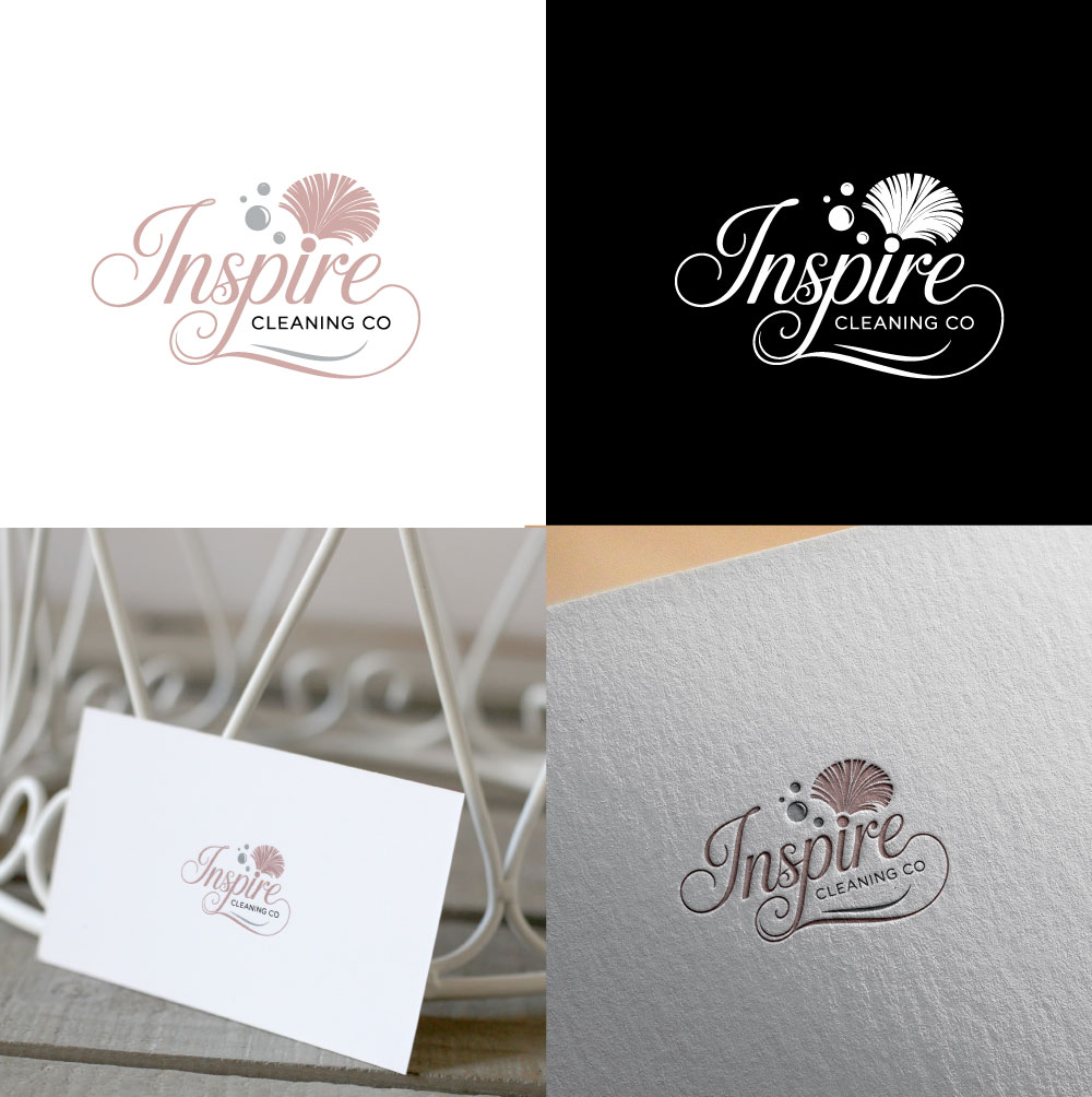 Diseño de Logo por Jonshonkal para Inspire Cleaning Co | Diseño #36655745
