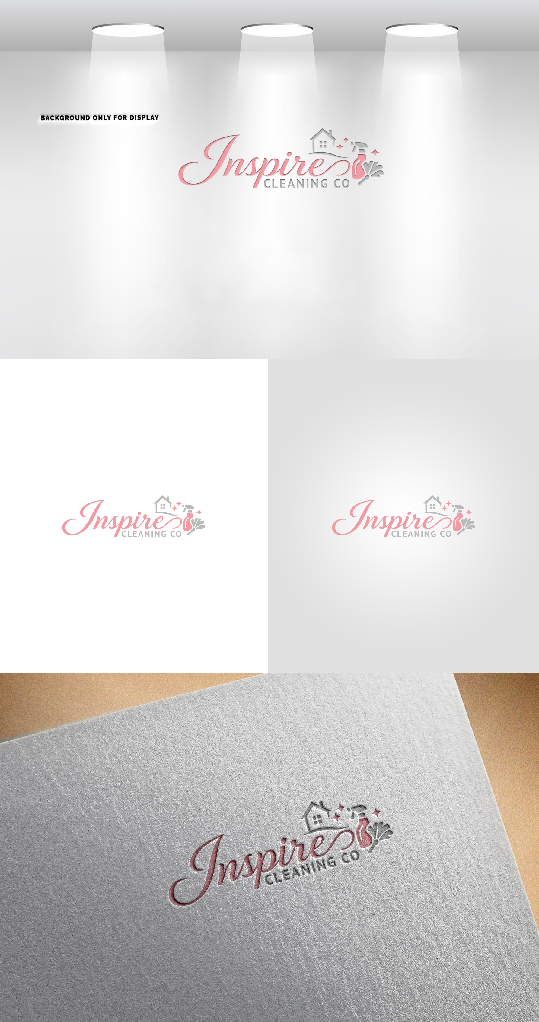 Diseño de Logo por Rahmina para Inspire Cleaning Co | Diseño #36659113