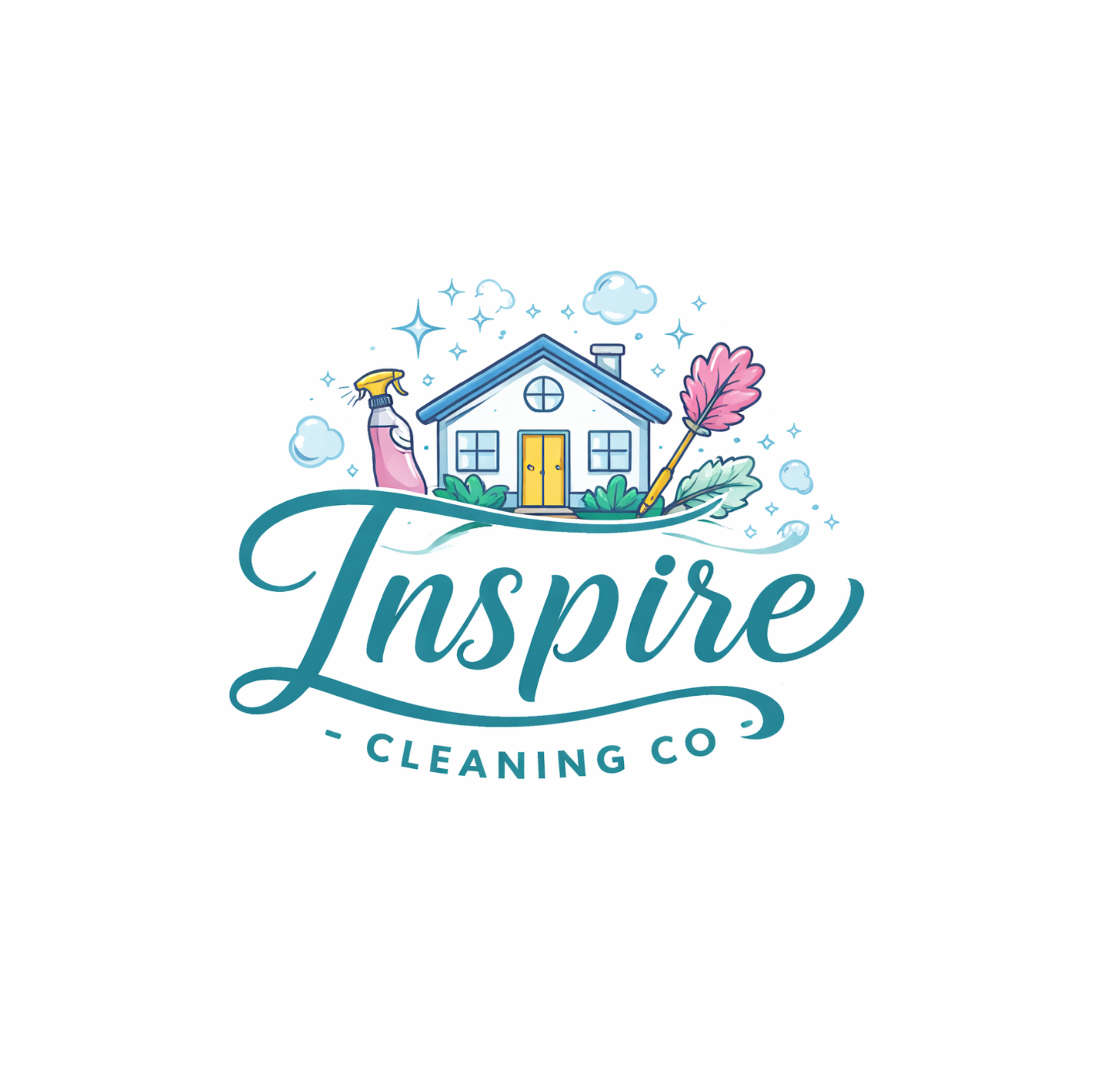Diseño de Logo por freelancer75 para Inspire Cleaning Co | Diseño #36661079
