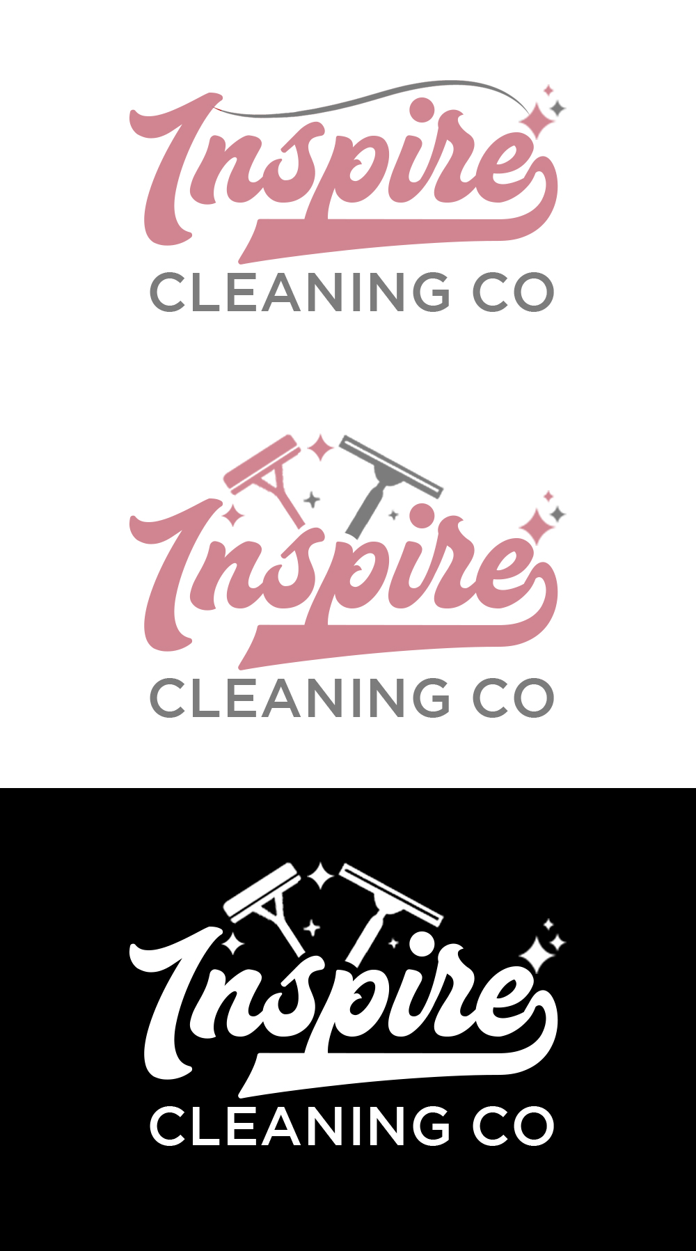 Diseño de Logo por Noor Ezz para Inspire Cleaning Co | Diseño #36656027