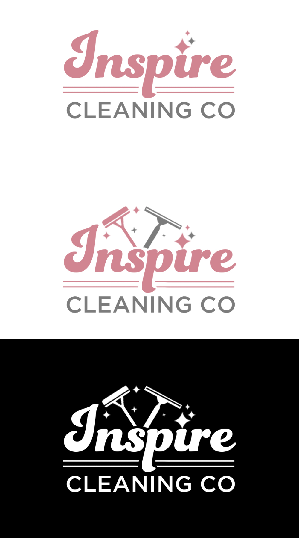Diseño de Logo por Noor Ezz para Inspire Cleaning Co | Diseño #36656028